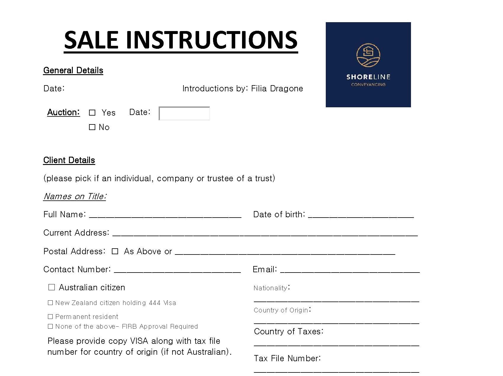 Presale and Instructions